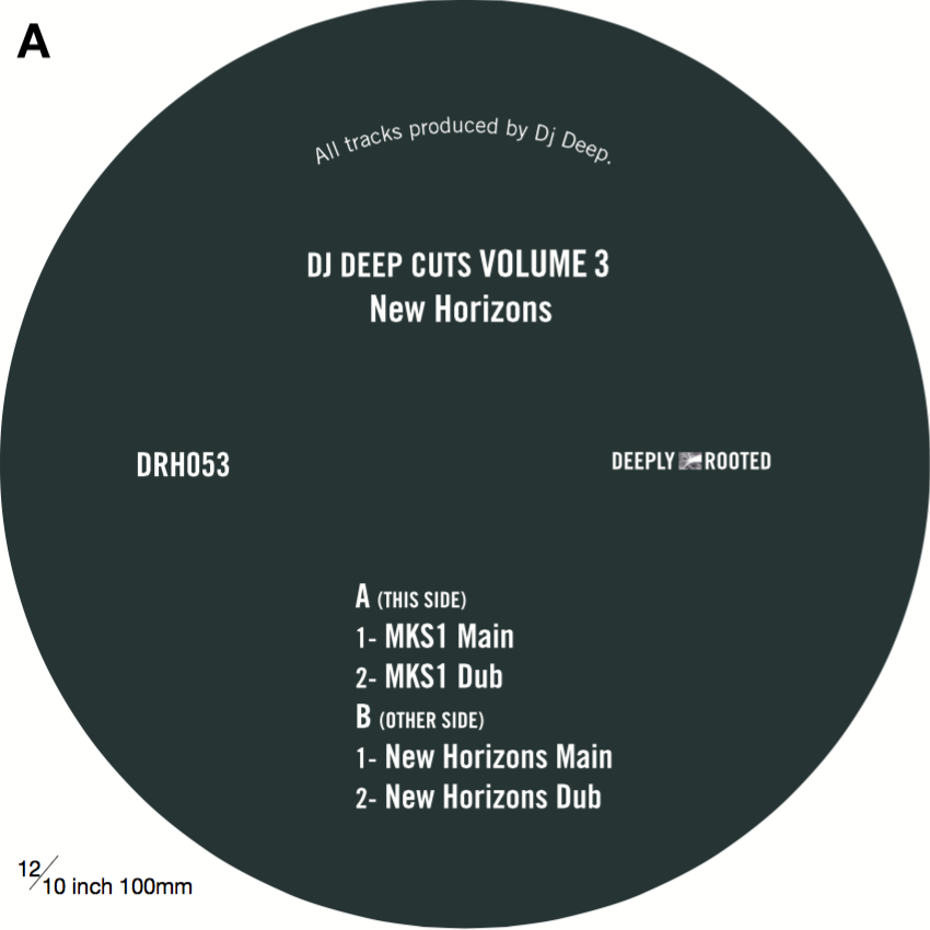 PACKSHOT DJ Deep Cuts Vol.3 New Horizons - Deeply Rooted